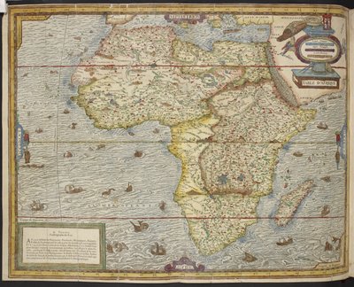 Mapa Afryki, Table d