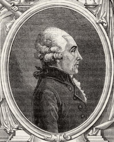 مارک-ګیلوم الیکسس ویډیر، د "Histoire de la Revolution Francaise" څخه د لوئس بلانک (1811-82) پولی لخوا autorstwa French School