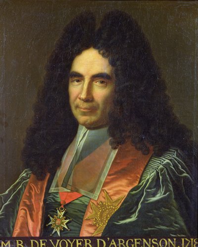 Marc-Rene de Voyer de Paulmy (1652 - 1721), markiz d