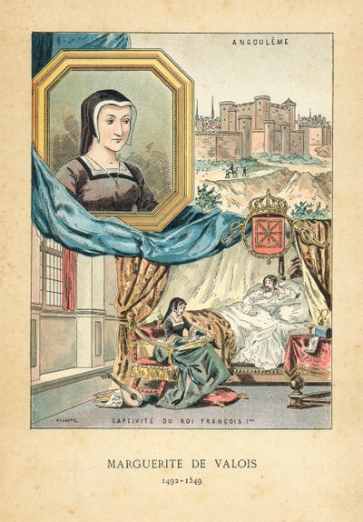 Małgorzata z Valois autorstwa French School
