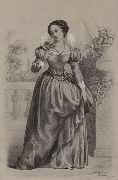 Marguerite Morus, Margaret More, Mistress Roper (Grawerowanie) autorstwa French School