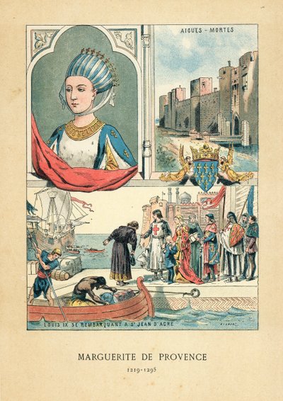 Małgorzata z Prowansji autorstwa French School