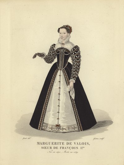 Małgorzata z Nawarry, siostra króla Francji Franciszka I autorstwa French School