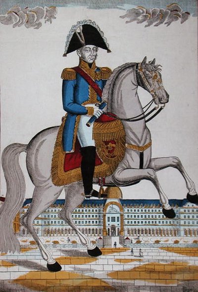 Marszałek Francji w stroju parady (kolor lito) autorstwa French School