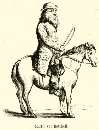 Martin van Butchell (Grawerowanie) autorstwa French School