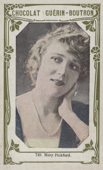 Mary Pickford (kolorowe zdjęcie) autorstwa French School