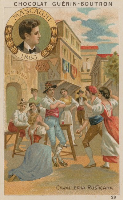 Mascagni, Cavalleria Rusticana autorstwa French School