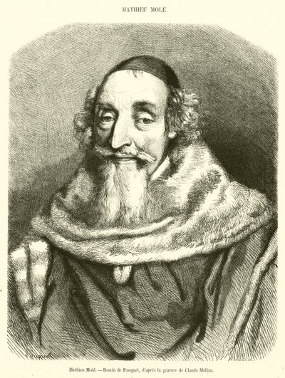 Mathieu Mole (Grawerowanie) autorstwa French School