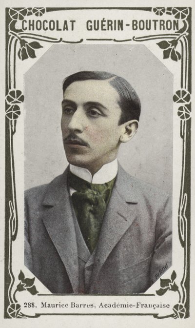Maurice Barres, Academie-Francaise (kolorowe zdjęcie) autorstwa French School