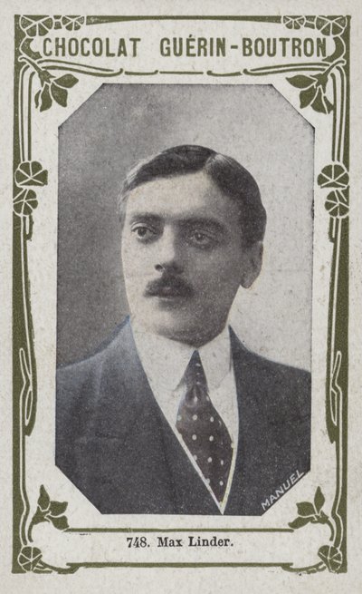 Max Linder (kolorowe zdjęcie) autorstwa French School