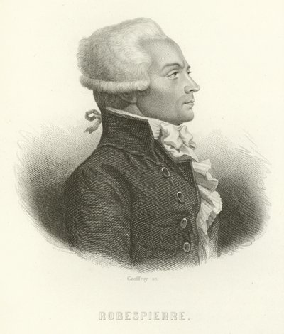 Maksymilian Robespierre autorstwa French School
