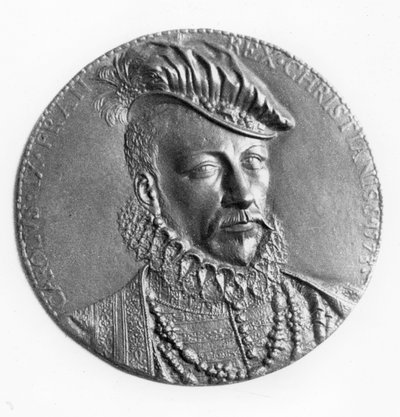 Medalion Karola IX Króla Francji (brąz) autorstwa French School