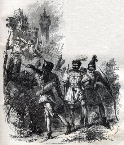 Najemnicy i bandyci papieża Klemensa VI (Peter Roger autorstwa French School