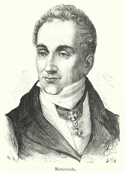 Metternich autorstwa French School