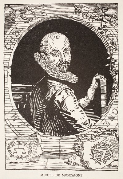 Michel de Montaigne autorstwa French School