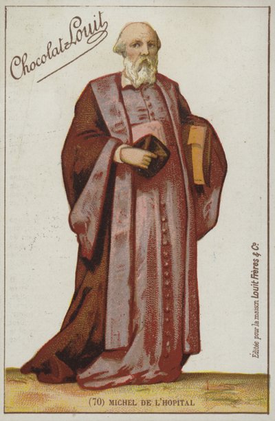 Michel de l Hopital autorstwa French School