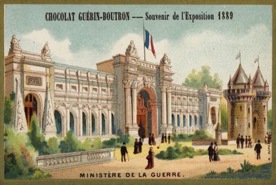 Ministerstwo Wojny (chromolitho) autorstwa French School