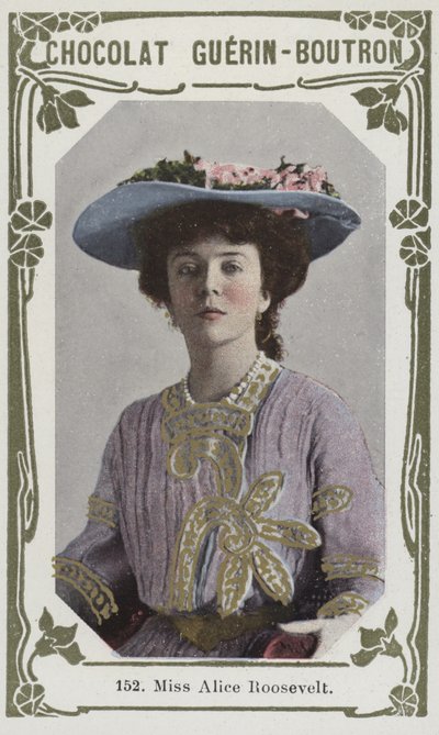 Panna Alice Roosevelt (kolorowe zdjęcie) autorstwa French School
