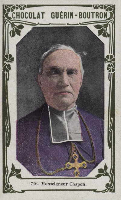 Prałat Chapon (kolorowe zdjęcie) autorstwa French School