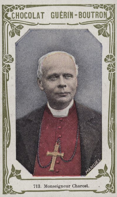 Monseigneur Charost (kolorowe zdjęcie) autorstwa French School