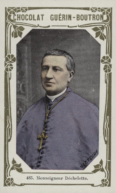 Monseigneur Dechelette (kolorowe zdjęcie) autorstwa French School