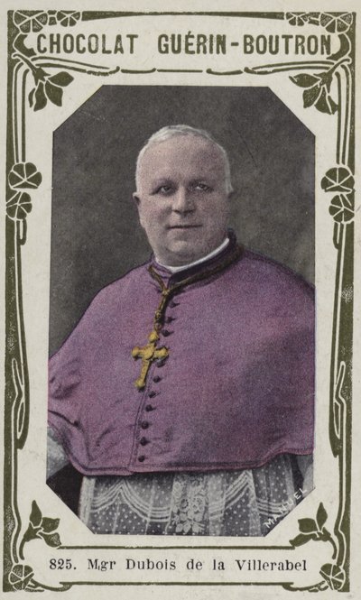 Prałat Dubois de la Villerabel (kolorowe zdjęcie) autorstwa French School