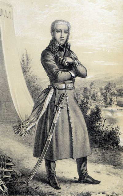Moreau - w „”Galeria Historyczna Rewolucji Francuskiej”” Albert Maurin autorstwa French School