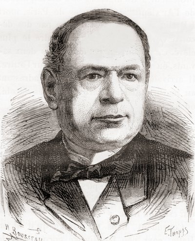 Moritz Hermann von Jacobi, z Les Merveilles de la Science, wydana ok. 1870 (rycina) autorstwa French School