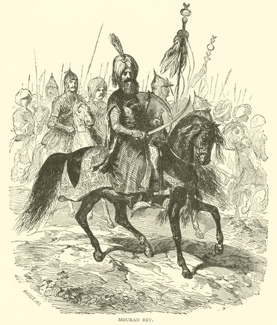Mourad Bey (grawerowanie) autorstwa French School
