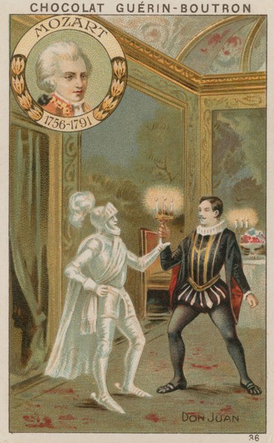 Mozart, Don Juan autorstwa French School