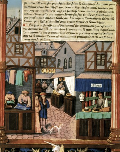 Ms 5062 fol.149v, strona z "Księgi rządów książąt" autorstwa French School