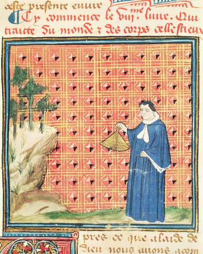 Ms 993 fol.130 Równonoc słoneczna, z Księgi właściwości rzeczy Jeana Cordichona autorstwa French School
