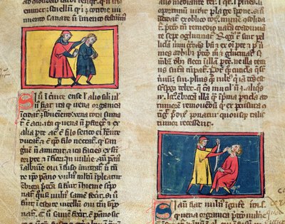 Pani H 89 Lekarze i pacjenci, z wydania Księgi Chirurgii Rogiera de Salerne autorstwa French School