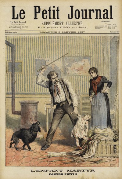 Morderstwo małego dziecka, Francja, 1897 autorstwa French School