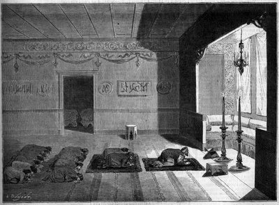 Ryt muzułmański – Ramadan – Turcja autorstwa French School