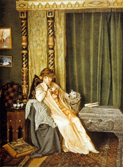 Myriam Harry, ok. 1910 r. (druk) autorstwa French School