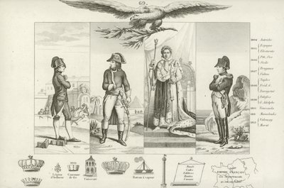 Napoleon Bonaparte autorstwa French School
