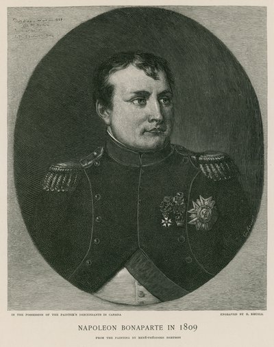 Napoleon Bonaparte w 1809 r. autorstwa French School