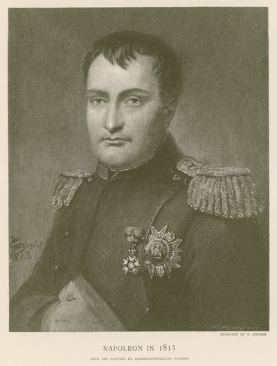 Napoleona w 1813 r. autorstwa French School