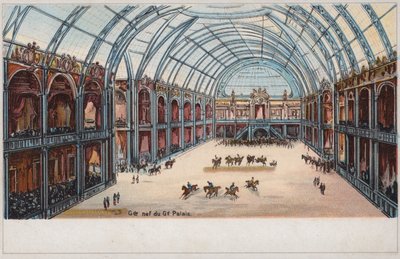 Nawa Grand Palais, Wystawa Powszechna, Paryż autorstwa French School