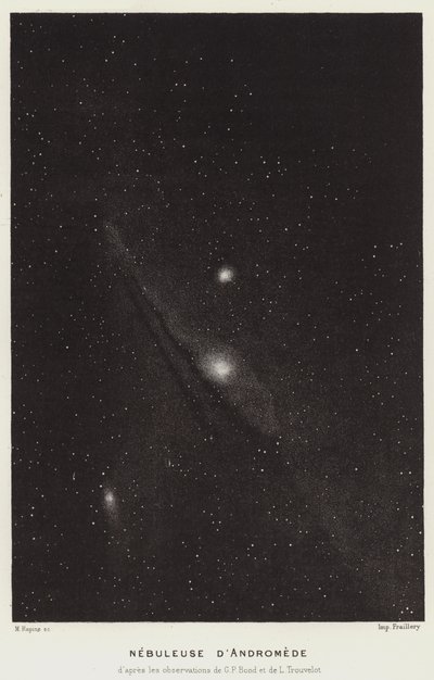 Mgławica Andromeda (lito) autorstwa French School