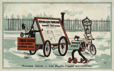 Nowy wiek - riksze samochodowe autorstwa French School