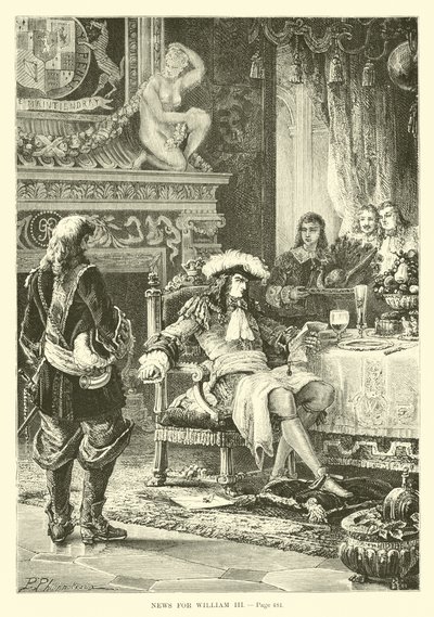 Wiadomości dla Wilhelma III autorstwa French School