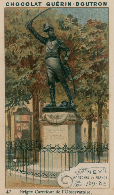Ney, marszałek Francji, 1769-1815, Wzniesione skrzyżowanie obserwatorium autorstwa French School