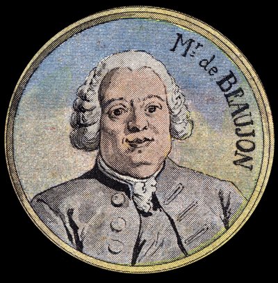 Nicolas Beaujon (1718-1786), francuski finansista i radny. autorstwa French School