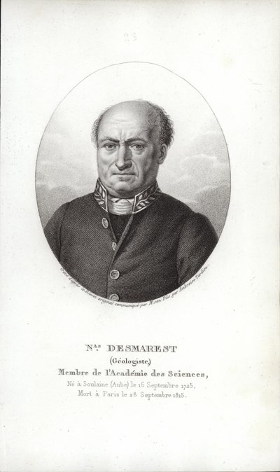 Nicolas Desmarest autorstwa French School