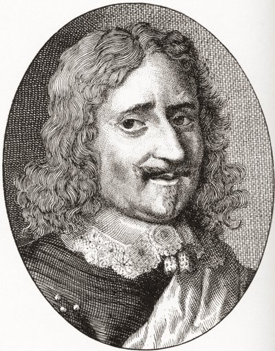 Nicolas V de Neufville de Villeroy, 1. książę Villeroy, 1598 1685. Francuski szlachcic i marszałek Francji. Z Les Heures Libres opublikowanego w 1908 roku. autorstwa French School