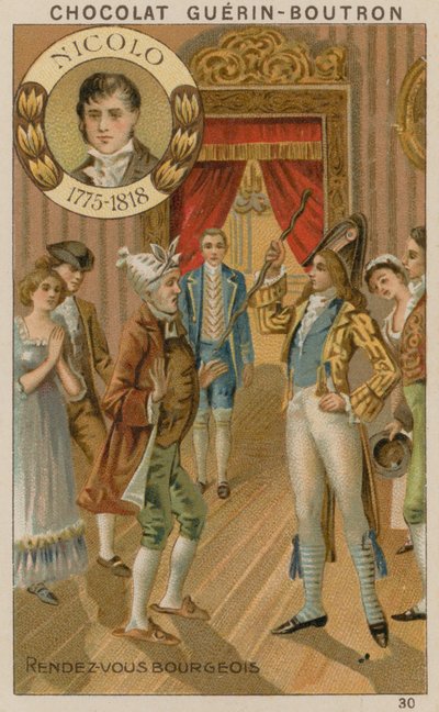 Nicolo, Rendez-vous Bourgeois autorstwa French School