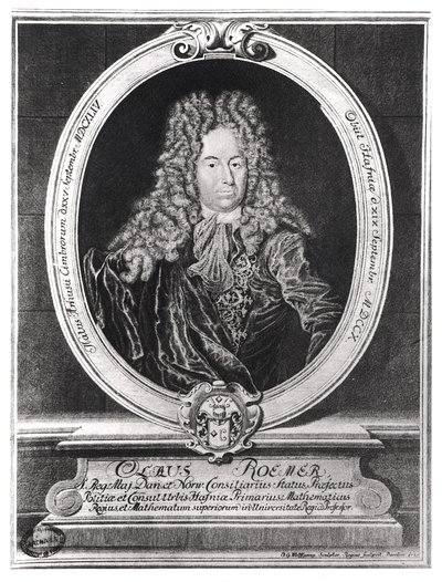 Olaus Romer (1644-1710) autorstwa French School