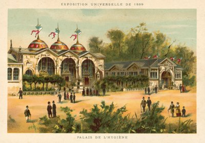 Pałac Higieny, Wystawa Powszechna 1889, Paryż autorstwa French School